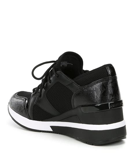 michael kors black velvet shoes|Michael Kors black leather shoes.